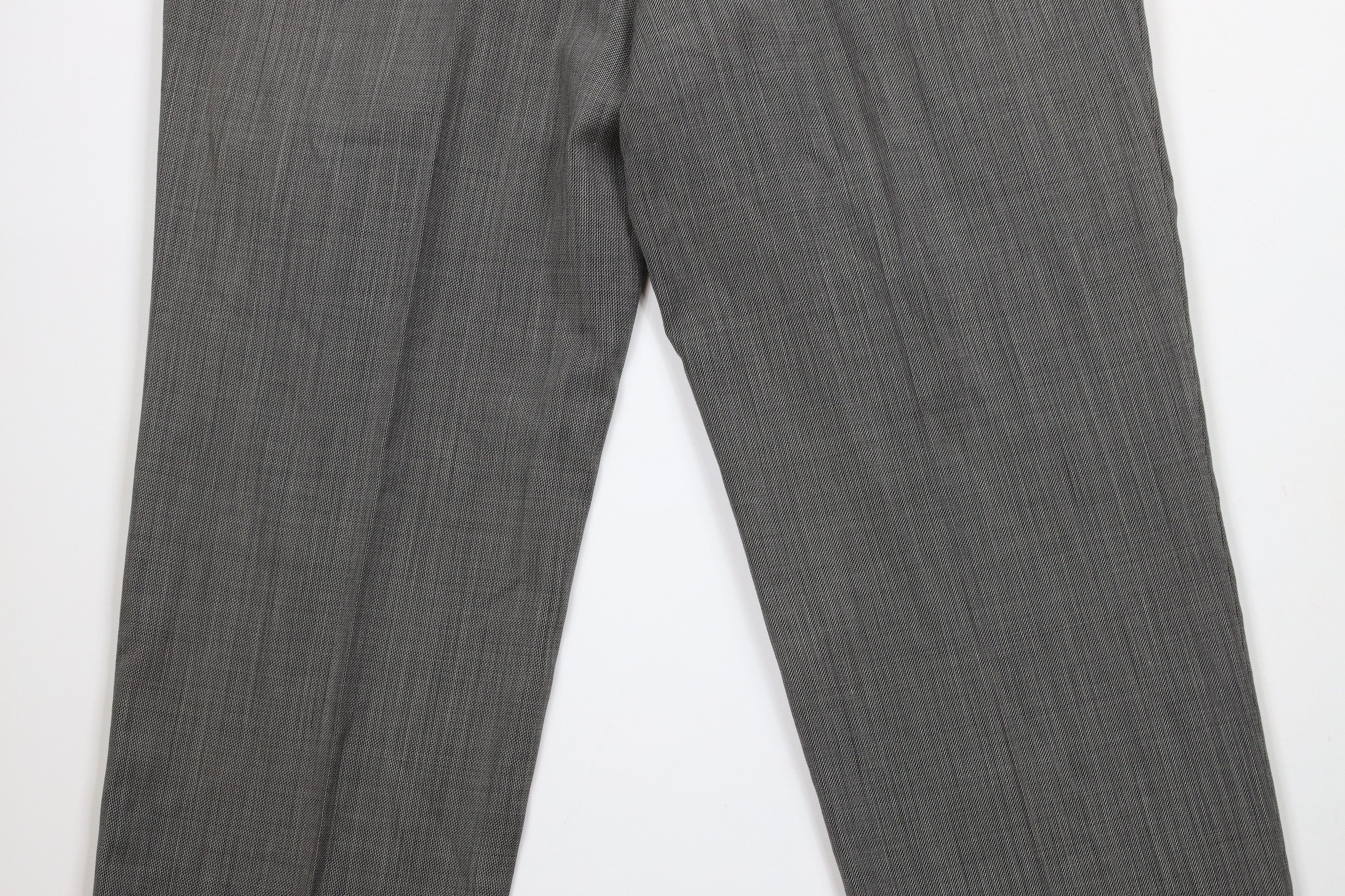 Vintage Vintage 90s Streetwear Pleated Wide Leg Chino Pants Gray Size US 36 / EU 52 - 11 Thumbnail