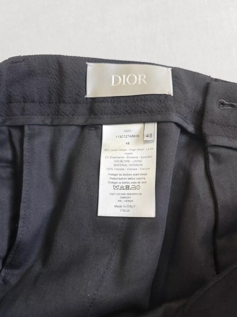 Dior Dior Wool casual trousers 2504-Nextarrow Size US 32 / EU 48 - 2 Thumbnail