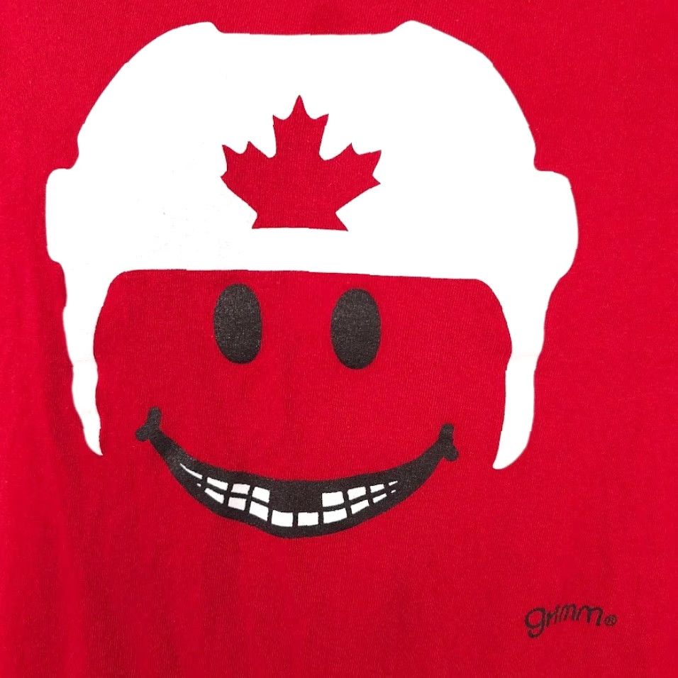 Vintage **Red Canadian Mens Ice Hockey T Shirt Size Large** User: Red Canadian Mens Ice Hockey T Shirt Size Large Size US L / EU 52-54 / 3 - 3 Thumbnail