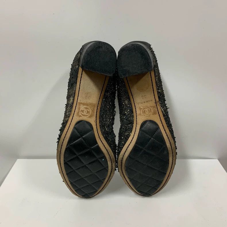 Chanel Chanel Ballerina Shoes Size 38 -2505 Size US 7 / IT 37 - 7 Thumbnail