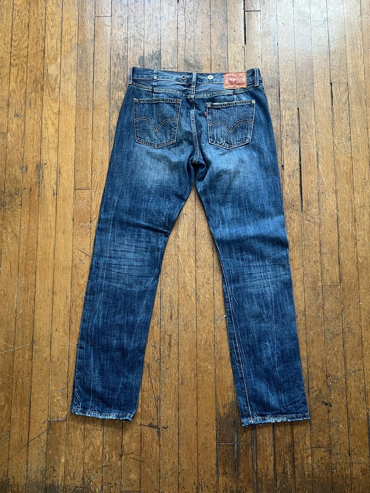 Vintage Custom Kapital Boro Style Denim Size US 29 - 4 Thumbnail