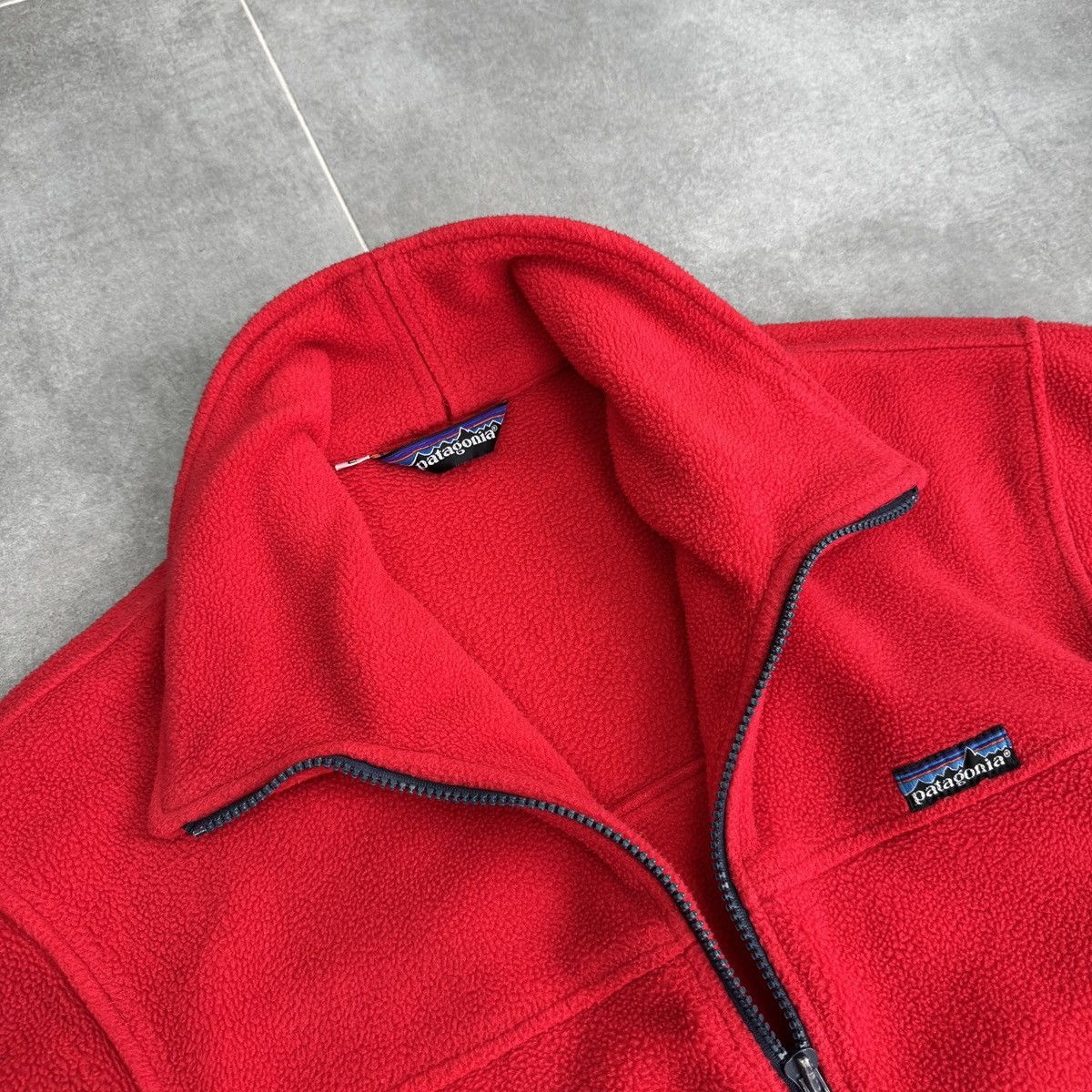 Patagonia Vintage Patagonia Zip Fleece Jacket Red Size S Size US S / EU 44-46 / 1 - 12 Thumbnail