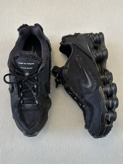 Nike CDG Nike Shox TL Black | Grailed