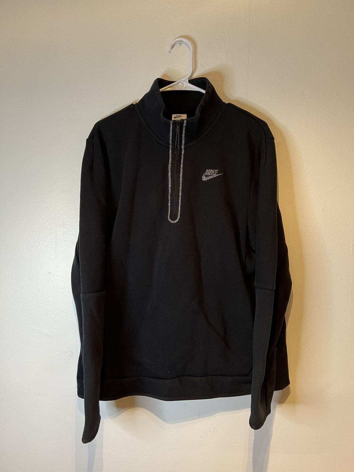 Nike Nike Sportswear Tech Fleece Half-Zip Top Black Men's Large Size US L / EU 52-54 / 3 - 1 Thumbnail