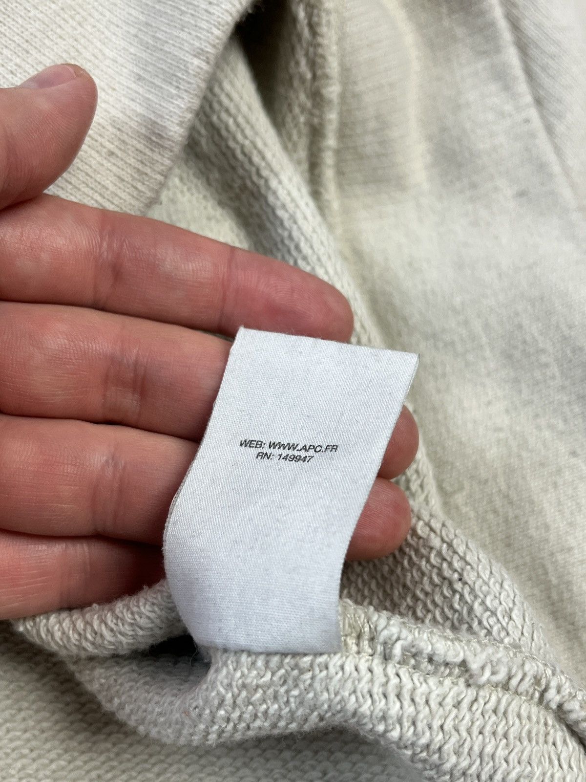 A.P.C. A.P.C. Logo Sweatshirt Size L / US 10 / IT 46 - 10 Thumbnail