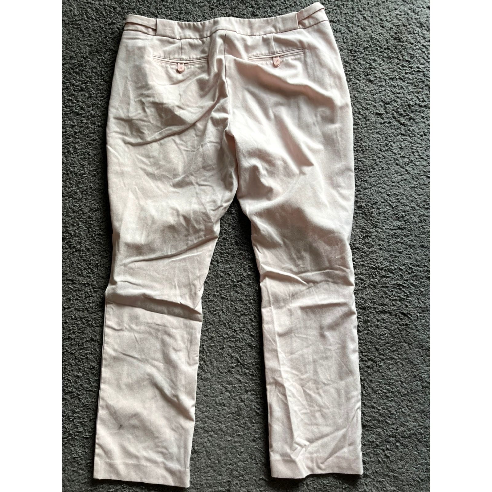Avenue New York & Company Women Stretch Pants Size 14 Pink Dress Pants Trousers Size 36" / US 14 / IT 50 - 3 Thumbnail