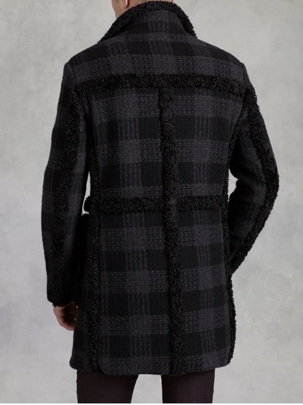 John Varvatos Button Front Faux Fur Coat. 48 Size US M / EU 48-50 / 2 - 15 Thumbnail