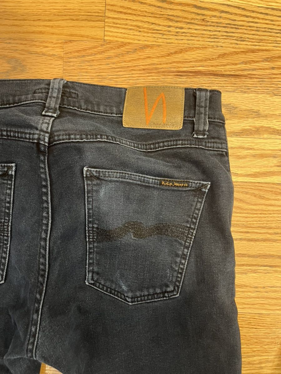 Nudie Jeans Dark Wash Nudie Jeans Size US 30 / EU 46 - 3 Thumbnail