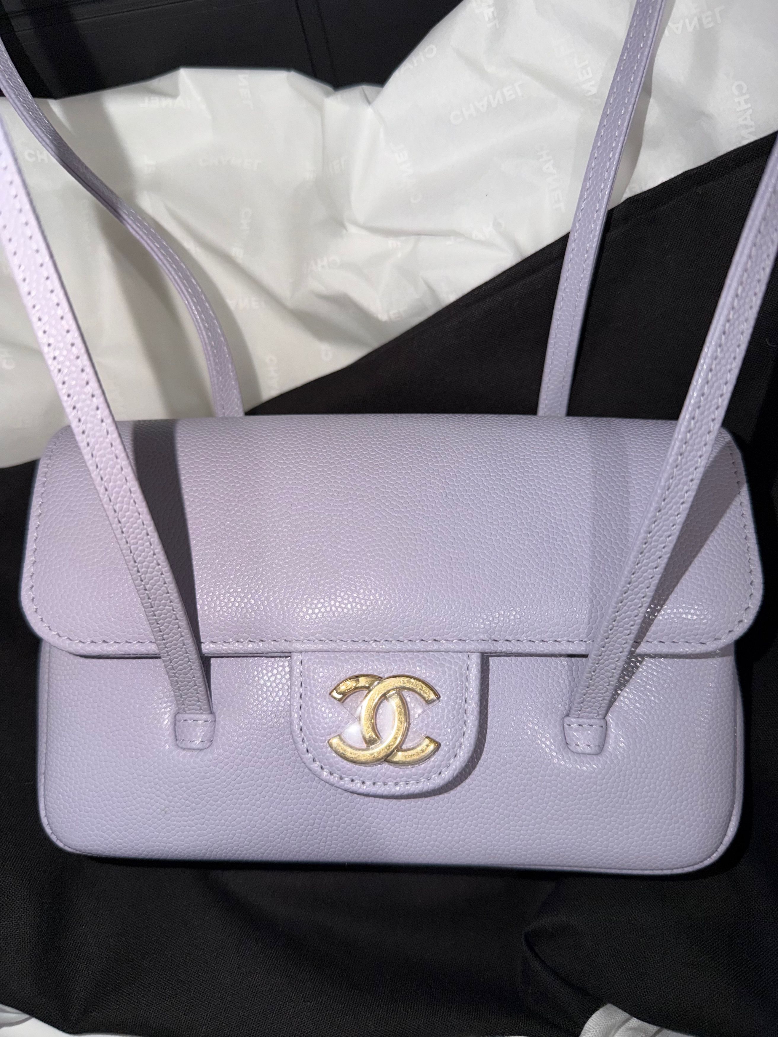 Chanel 26S Preppy Coco Mini Caviar Leather CC Logo Shoulder Bag Size ONE SIZE - 4 Thumbnail