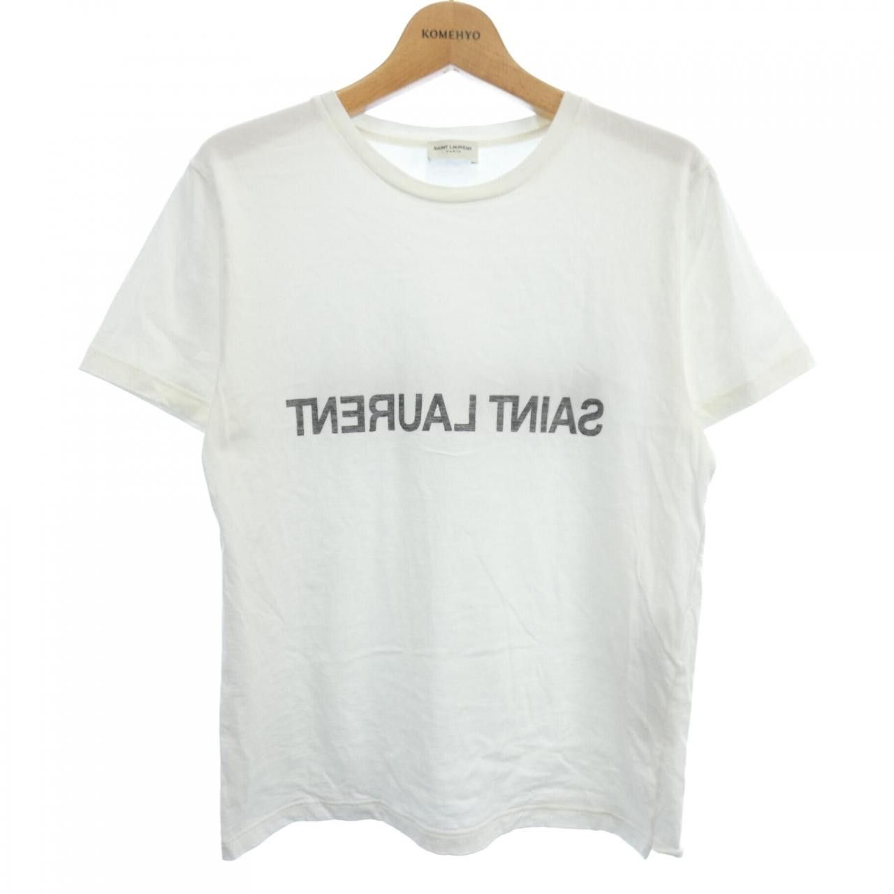 Yves Saint Laurent Yves Saint Laurent Saint Laurent Cotton T Shirt Textile T-Shirts 663278 DUTY FREE for USA Size ONE SIZE - 1 Thumbnail