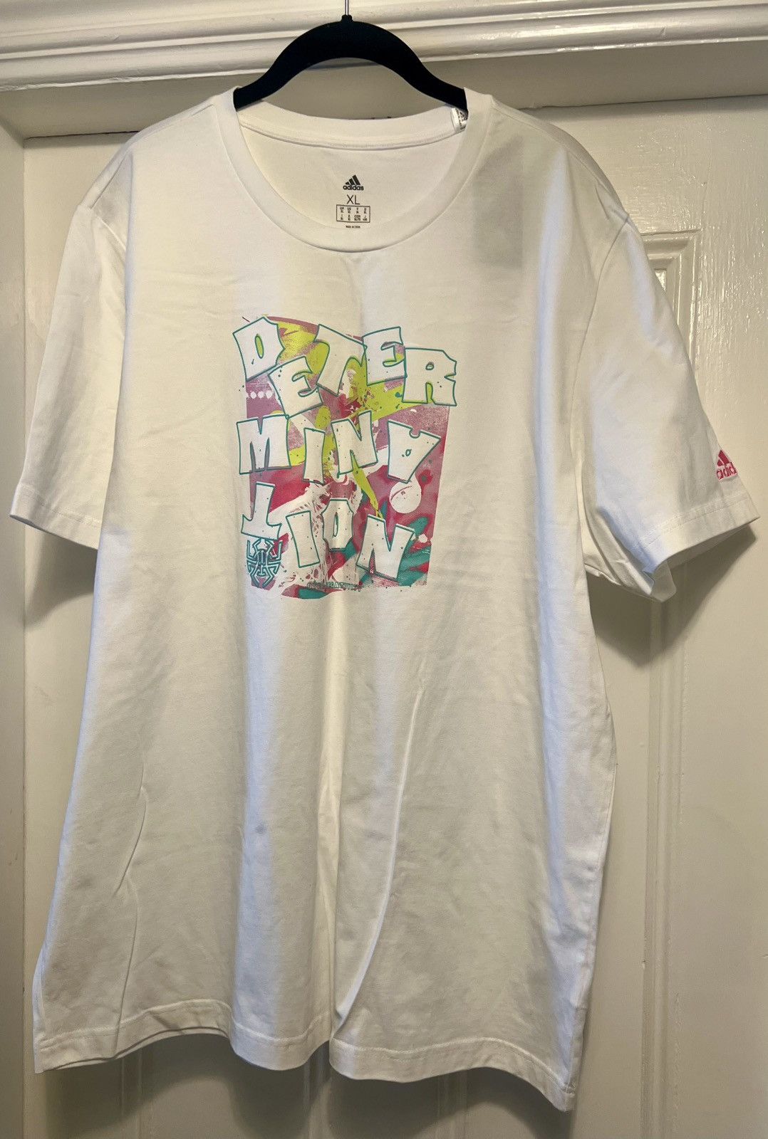 Adidas Authentic Adidas Don Seasonal determination basketball tee Size US XL / EU 56 / 4 - 1 Thumbnail