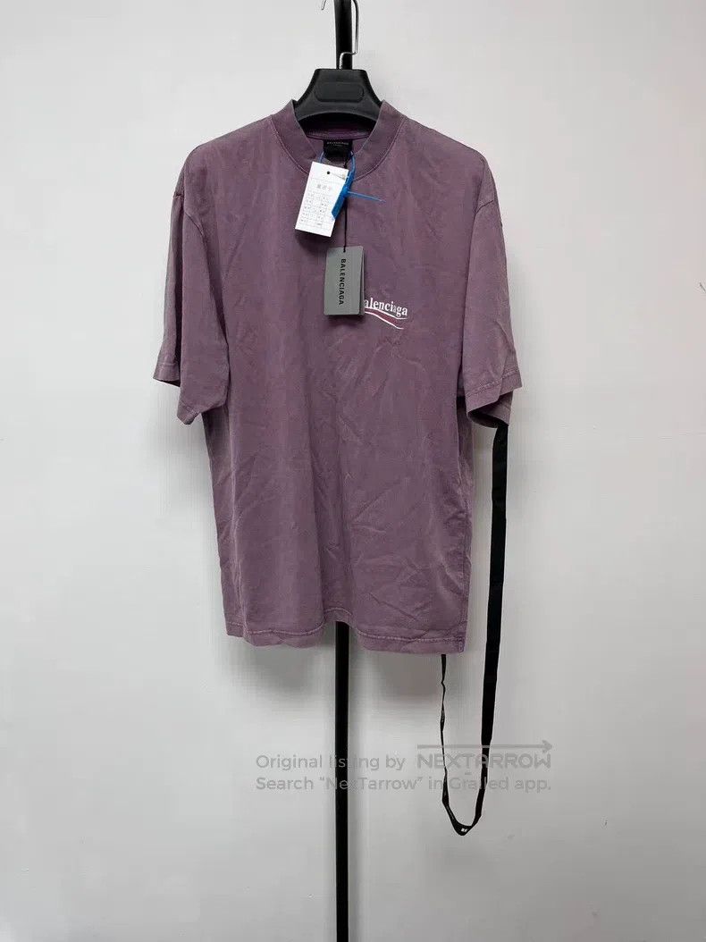Balenciaga Balenciaga Solid color letter round neck T-shirt, regular Size US XXS / EU 40 - 1 Thumbnail