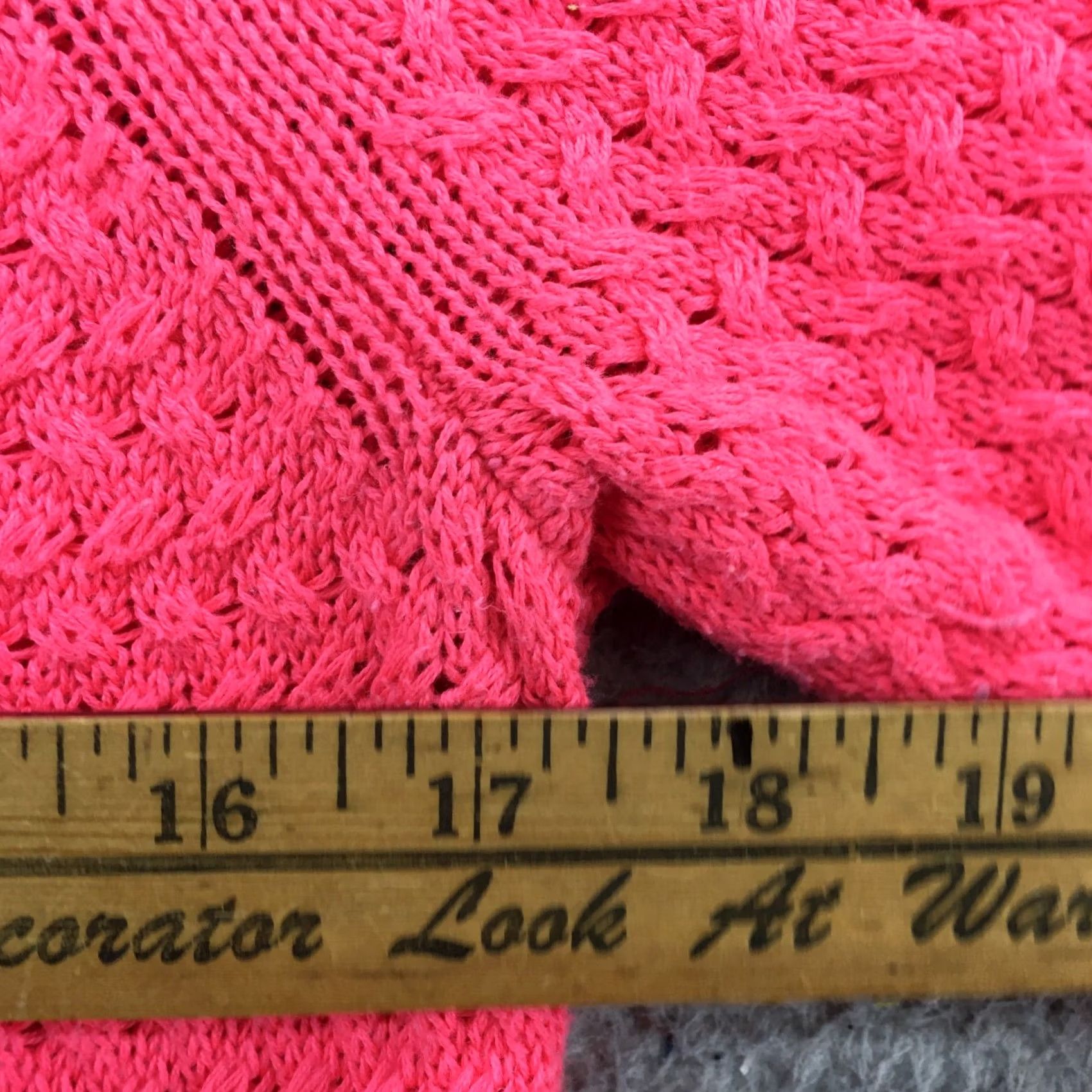 American Eagle Outfitters American Eagle Outfitters Sweater Shirt Womens M Pink Cotton Blend Long Sleeve Open Knit Pullover Size M / US 6-8 / IT 42-44 - 6 Thumbnail