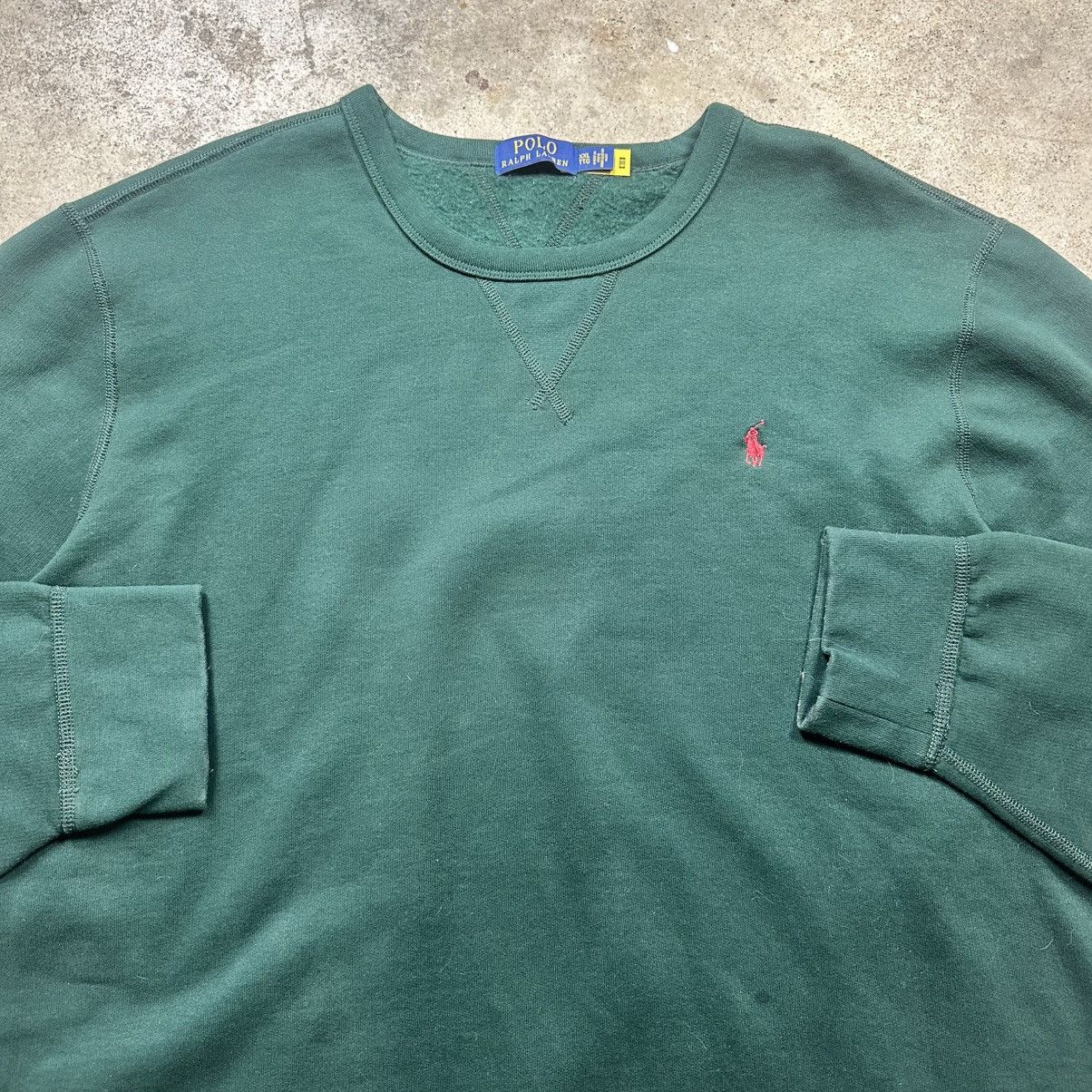 Polo Ralph Lauren Pine Green Polo Ralph Lauren Sweatshirt Crewneck Size XXL Size US XXL / EU 58 / 5 - 2 Thumbnail