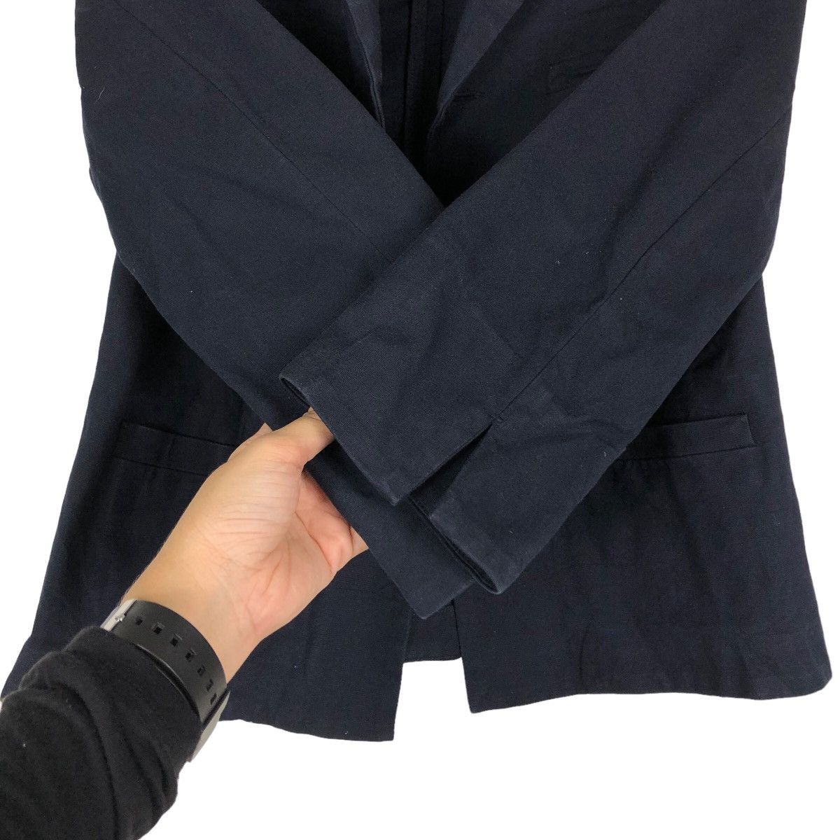 45rpm 🔥Vintage Indigo Cropped Chore Jacket 45RPM Japan Made Size US M / EU 48-50 / 2 - 15 Thumbnail