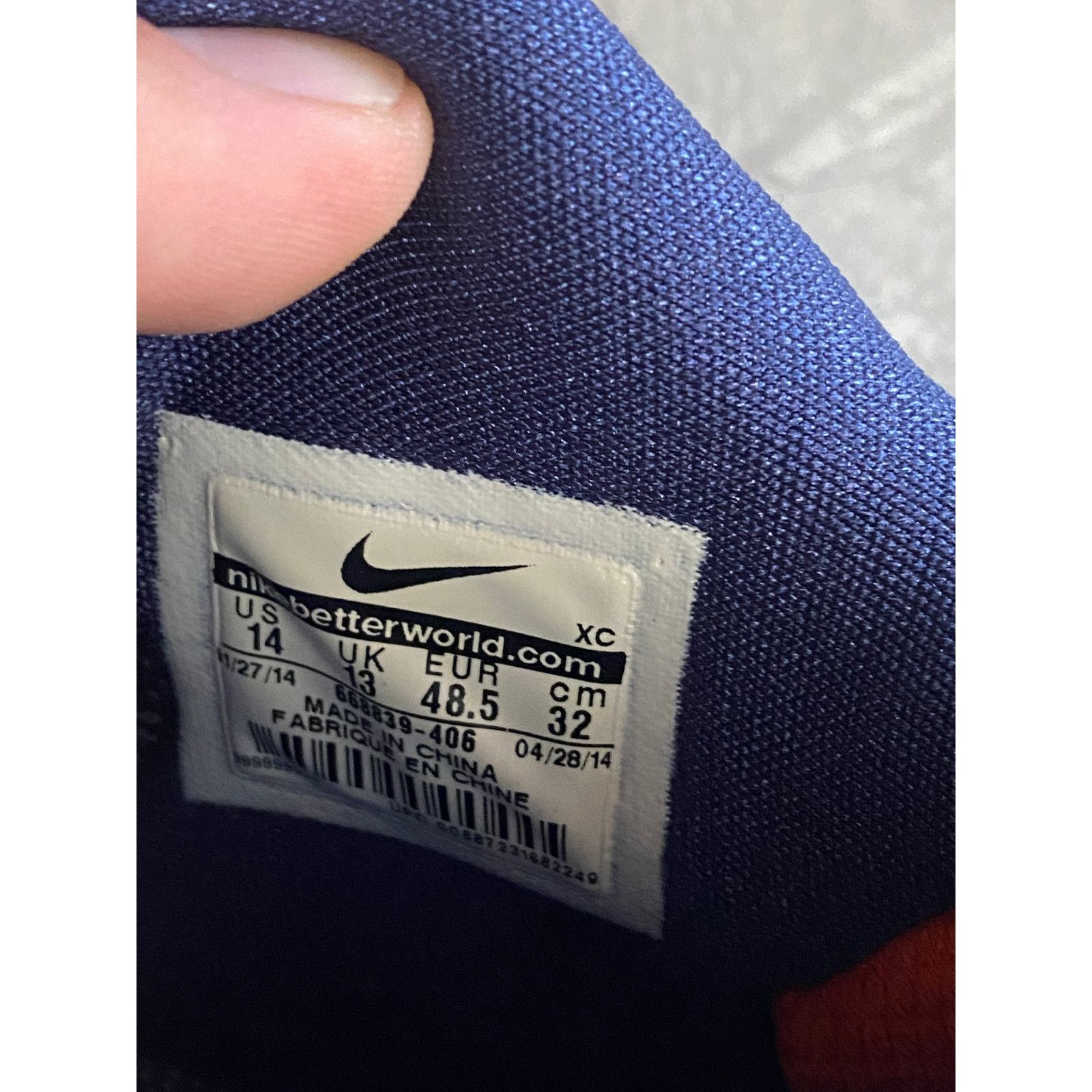 Nike Nike Vapor Speed Orange and Blue Football Cleats Size 14 Size US 14 / EU 47 - 9 Thumbnail