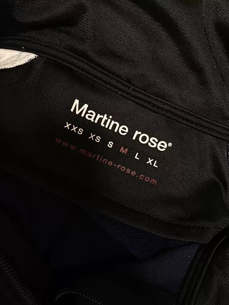 Martine Rose Martine Rose 23 Blue, green and Black Racing jacket Half-zi Size US M / EU 48-50 / 2 - 3 Thumbnail