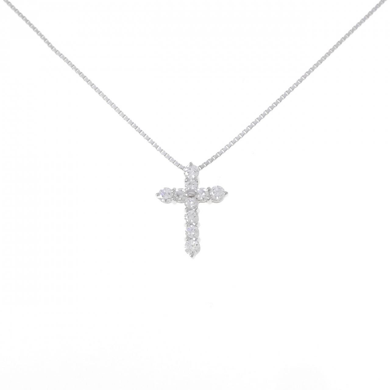 Other Tasaki TASAKI Platinum Diamond Necklace Precious Metal Necklace DUTY FREE for USA Size ONE SIZE - 1 Thumbnail