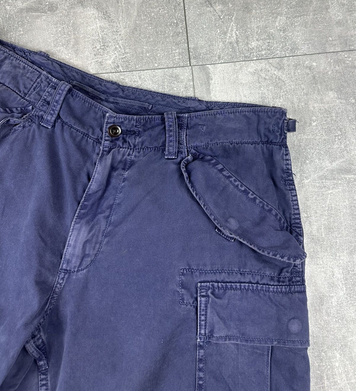 Polo Ralph Lauren Polo Ralph Lauren Cargo Military Navy Blue Short Size US 36 / EU 52 - 5 Thumbnail