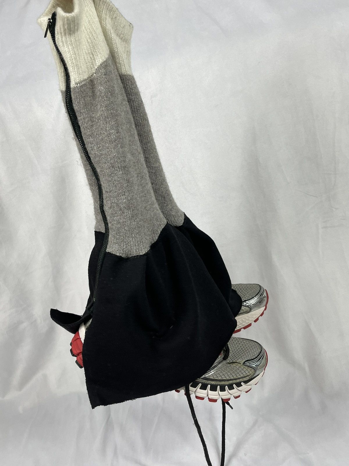 Chorley × Handmade Chorley Up-cycled Back Zip “Baggy” Sock Runner Sneakers Size US 9.5 / EU 42-43 - 4 Thumbnail