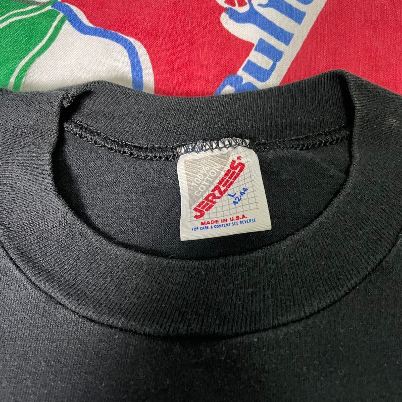 Vintage Vintage '91 Mike Tyson vs Evander Holyfield Boxing Merch Tee Size US L / EU 52-54 / 3 - 4 Thumbnail