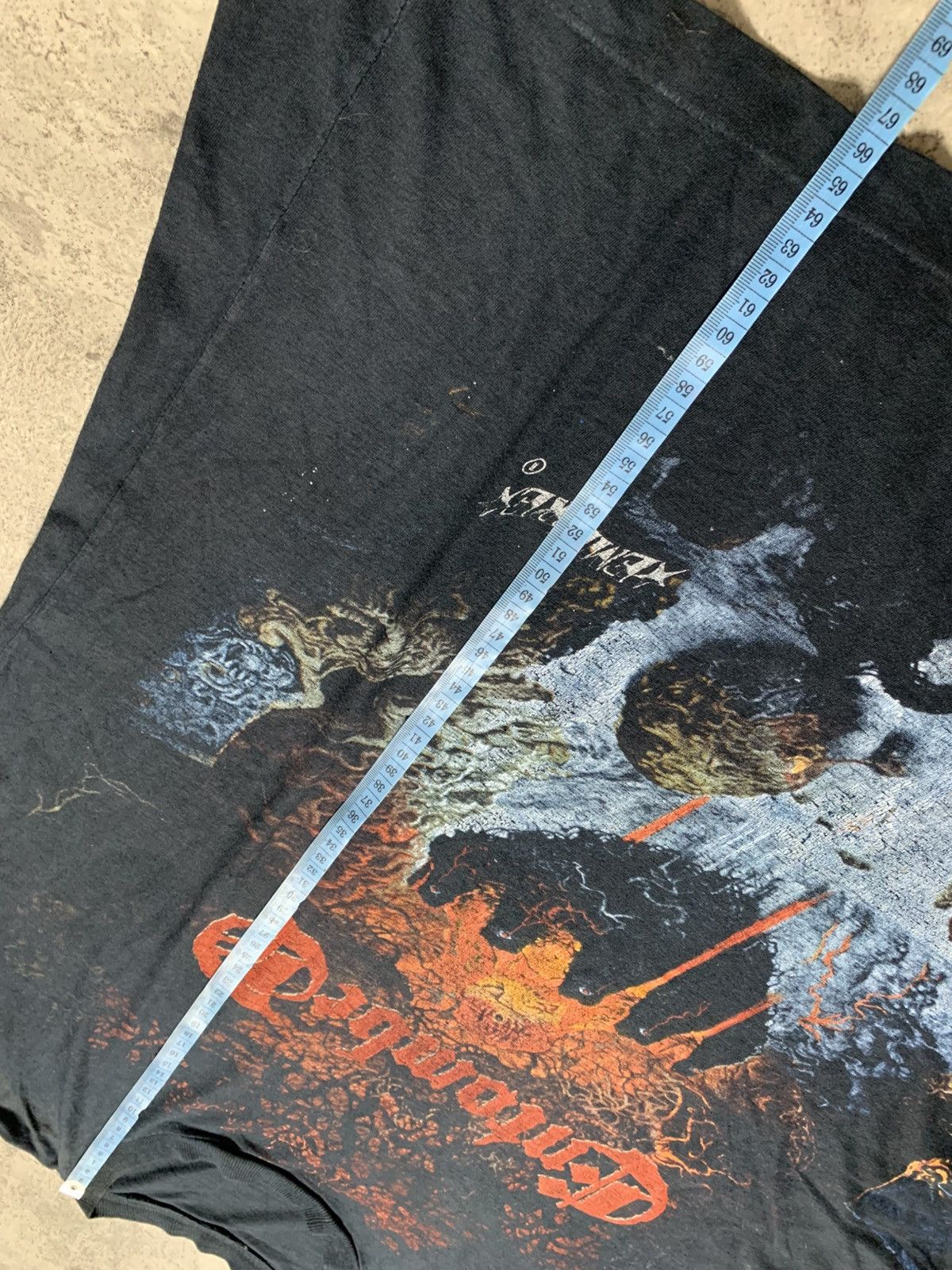 Band Tees 90s Entombed Empire Vintage Death Metal Band Tee Size US L / EU 52-54 / 3 - 8 Thumbnail