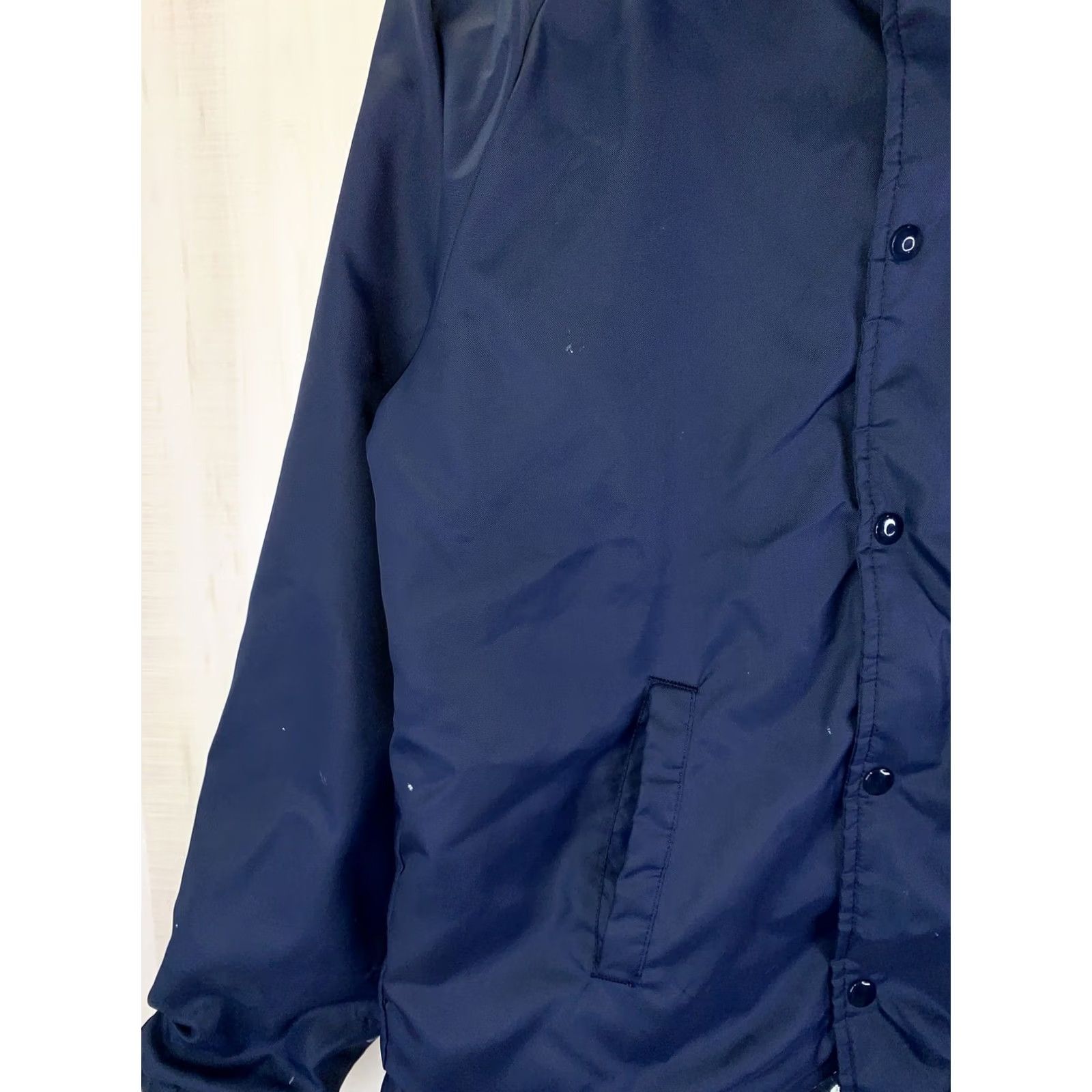 Vintage VINTAGE Scholastic Wear Hillsdale Hornets Blue Lined Windbreaker Jacket Mens S Size US S / EU 44-46 / 1 - 5 Thumbnail