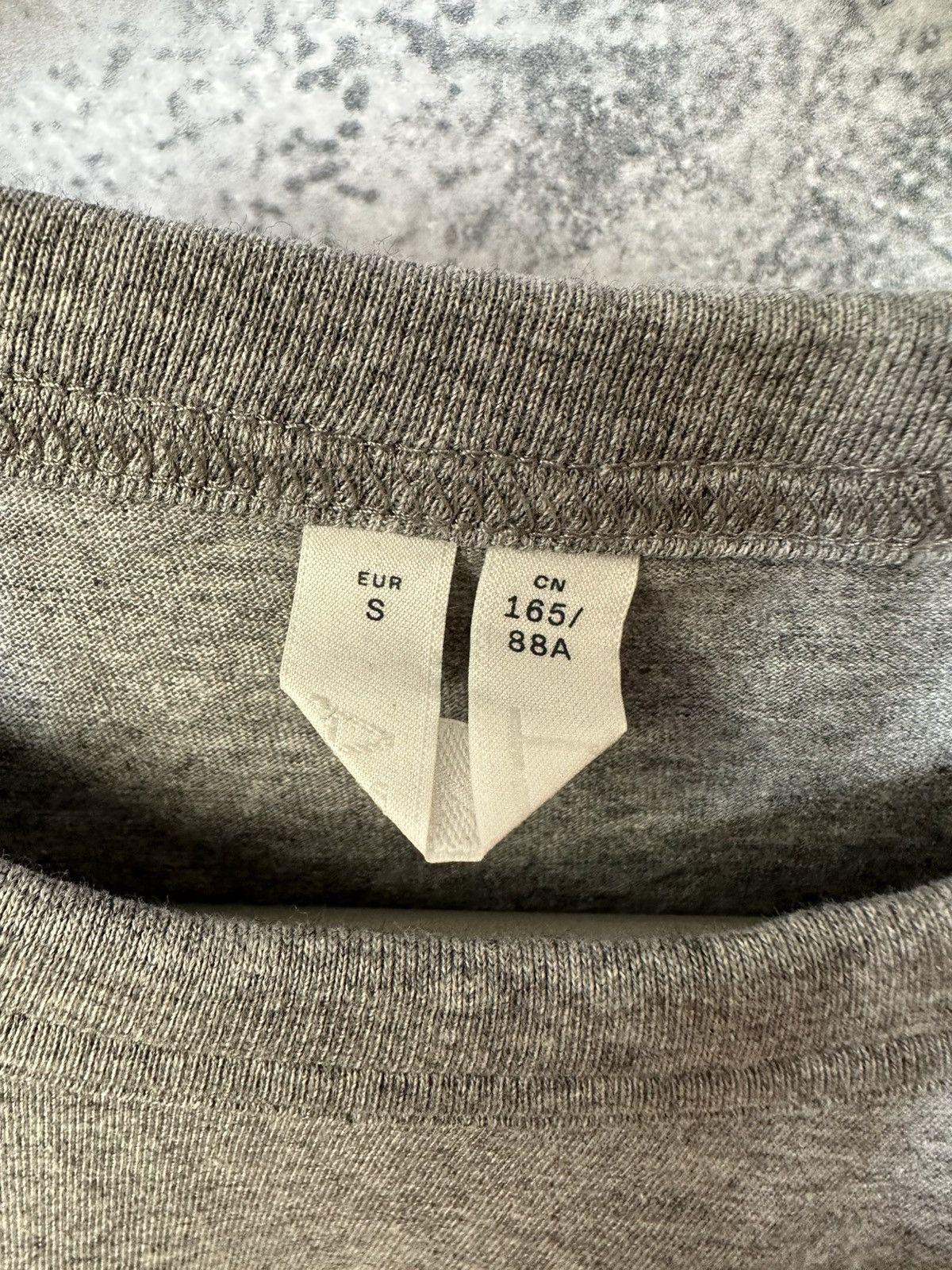 Arket × Designer ARKET Long Sleeve T-Shirt Crew Neck Gray Pullover Size S / US 4 / IT 40 - 10 Thumbnail