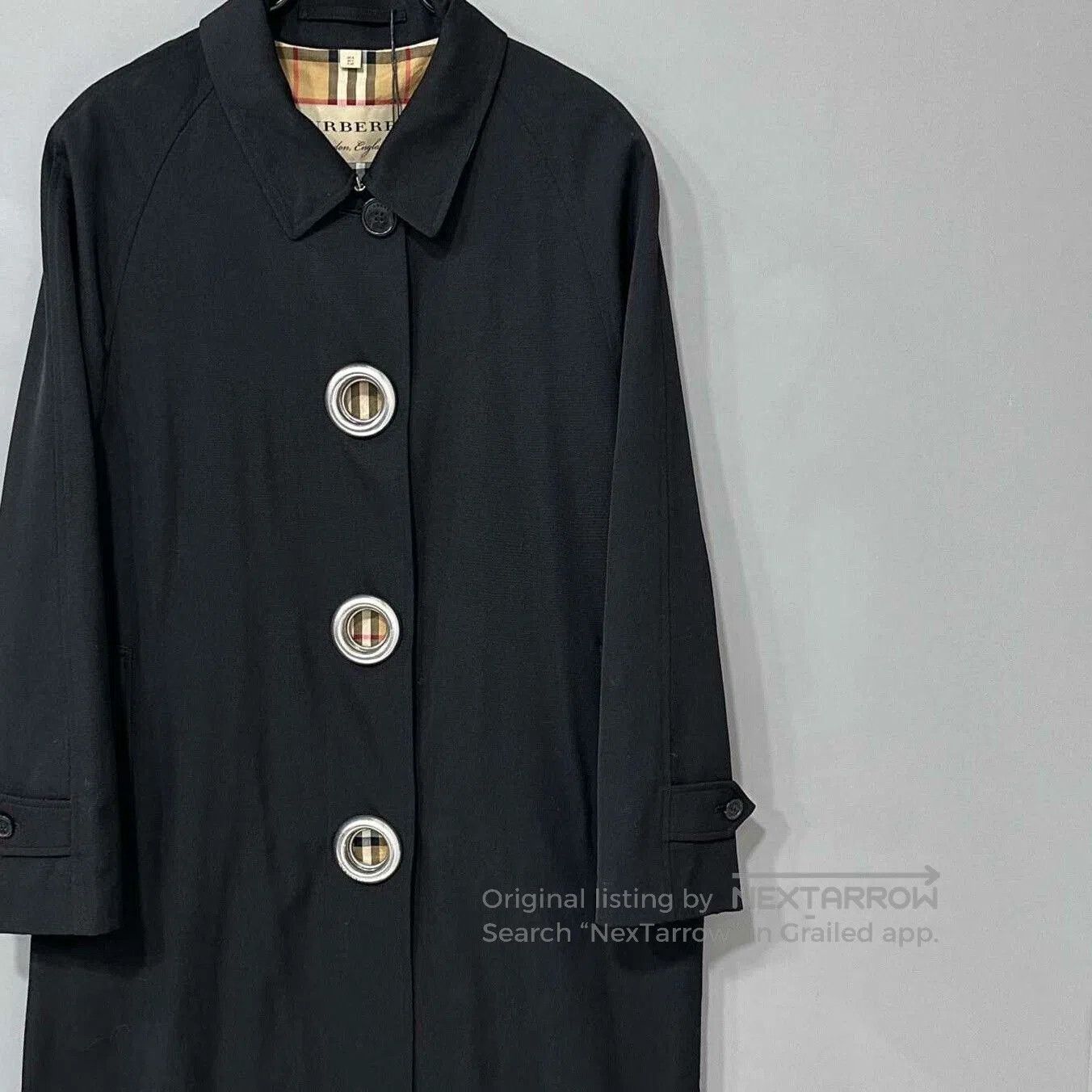 Burberry Burberry Check Long Trench Coat. Size XS / US 0-2 / IT 36-38 - 1 Thumbnail