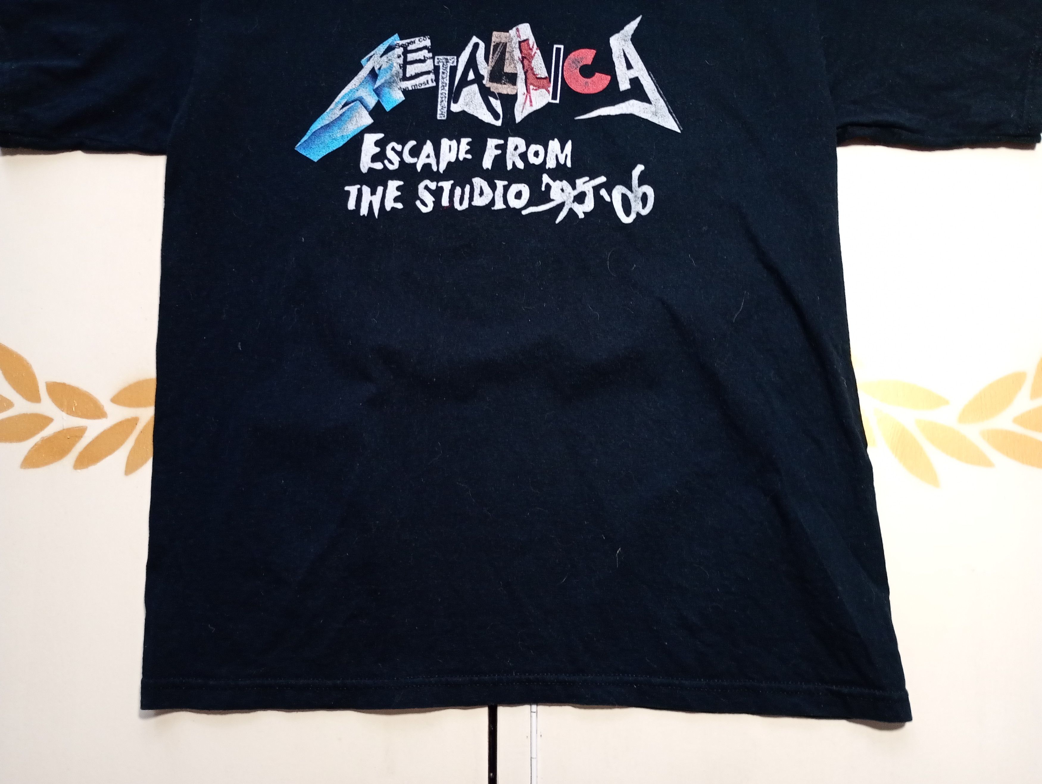 Band Tees Metallica Escape From The Studio'06 Gildan T-shirt 2006 Size US L / EU 52-54 / 3 - 4 Thumbnail
