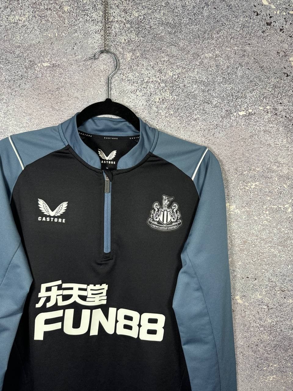 Castore × Vintage Newcastle United 2022/23 Castore Zip Sweatshirt Training Size US S / EU 44-46 / 1 - 3 Thumbnail