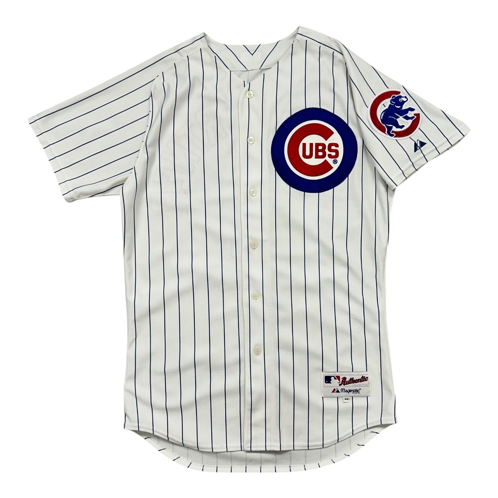 Majestic MLB 90s CHICAGO CUBS HENRY ROWENGARTNER #1 JERSEY PINSTRIPE Size US L / EU 52-54 / 3 - 2 Thumbnail