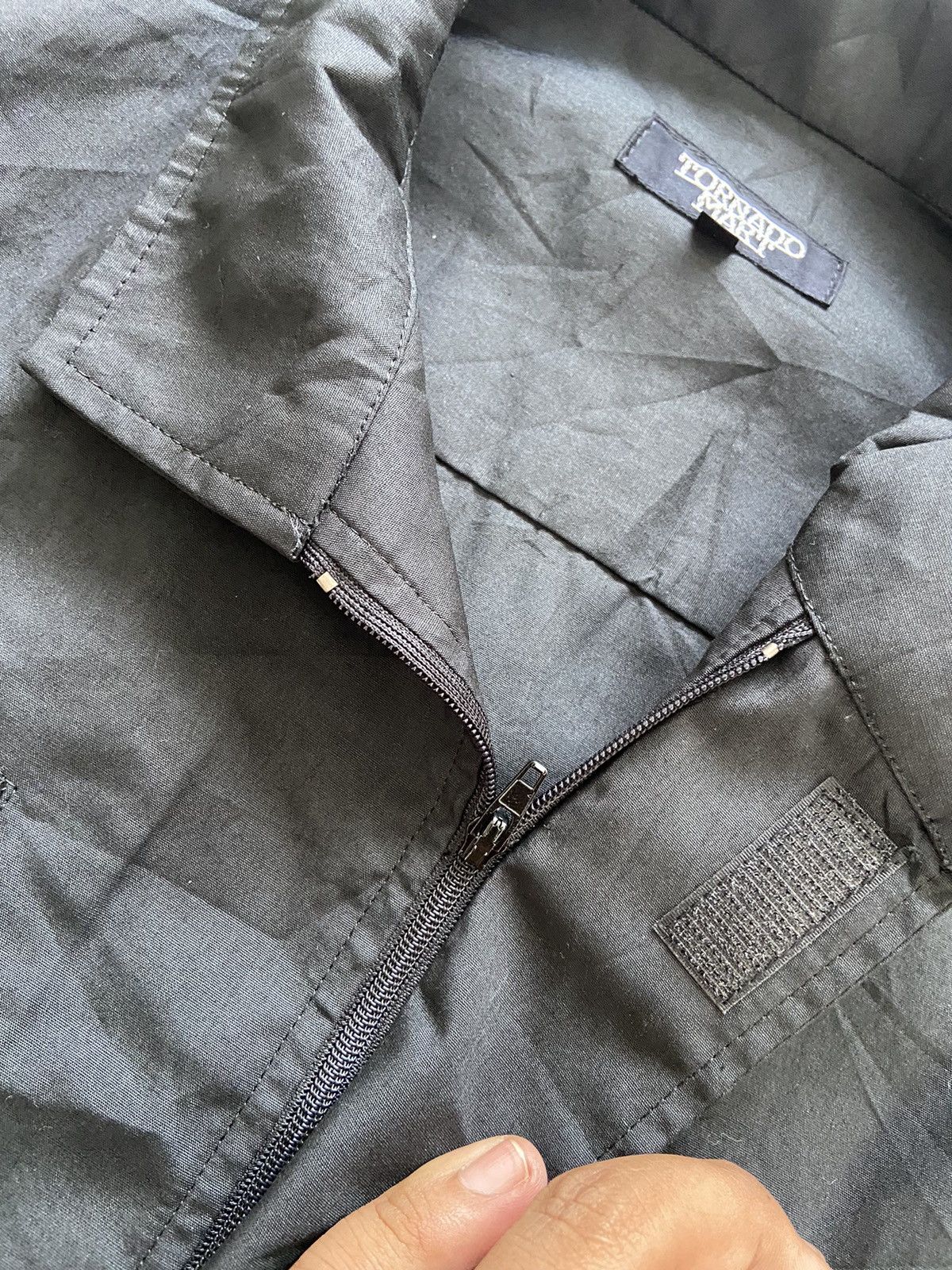 If Six Was Nine × Tornado Mart Vintage 2000’s Tornado Mart Double Chest Pocket Nylon Jacket Size US L / EU 52-54 / 3 - 4 Thumbnail