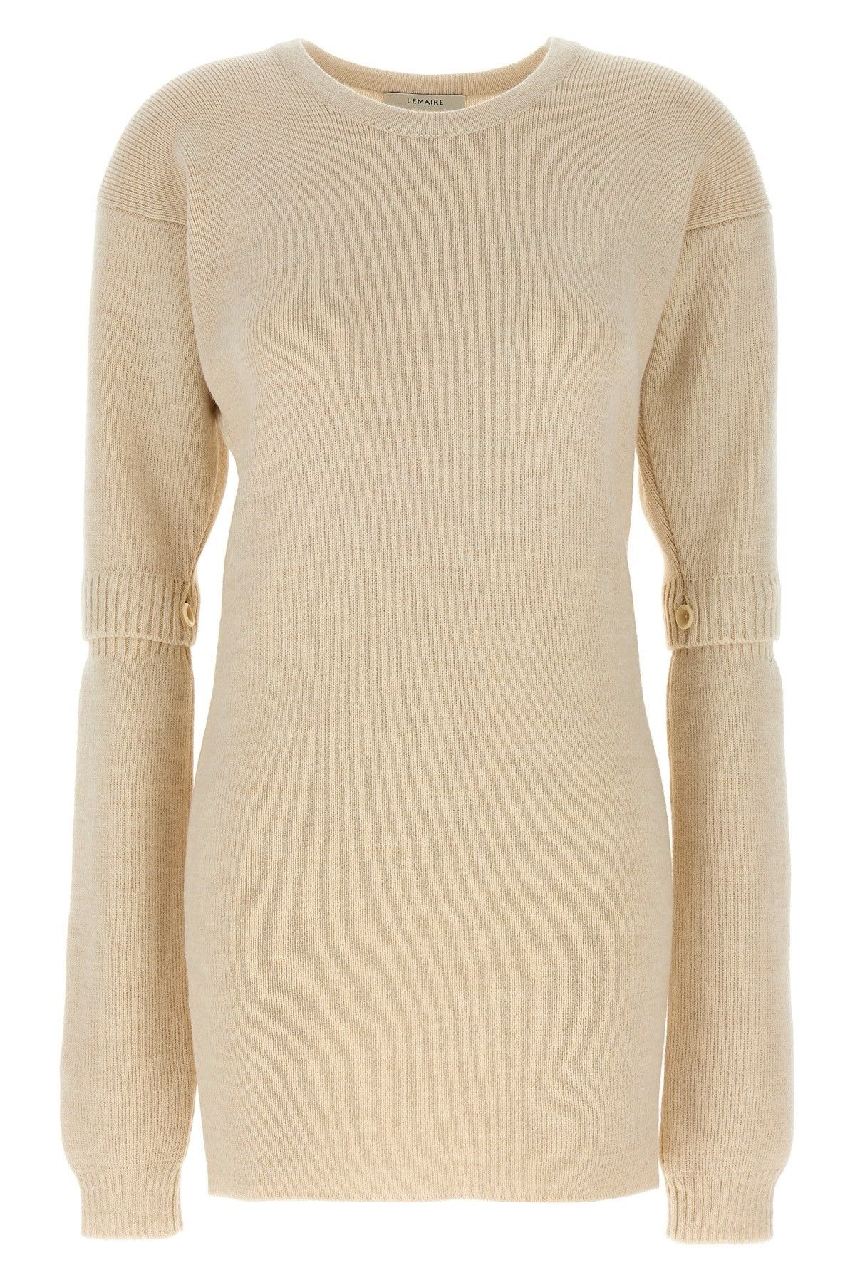 Lemaire Knitted dress with removable sleeves Size S / US 4 / IT 40 - 1 Thumbnail