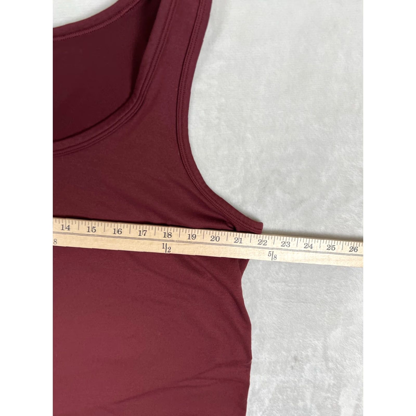 Vintage 5.11 Tank Top Womens XL Red Scoop Neck Sleeveless Basic Lightweight Shirt Casual Size XL / US 12-14 / IT 48-50 - 5 Thumbnail