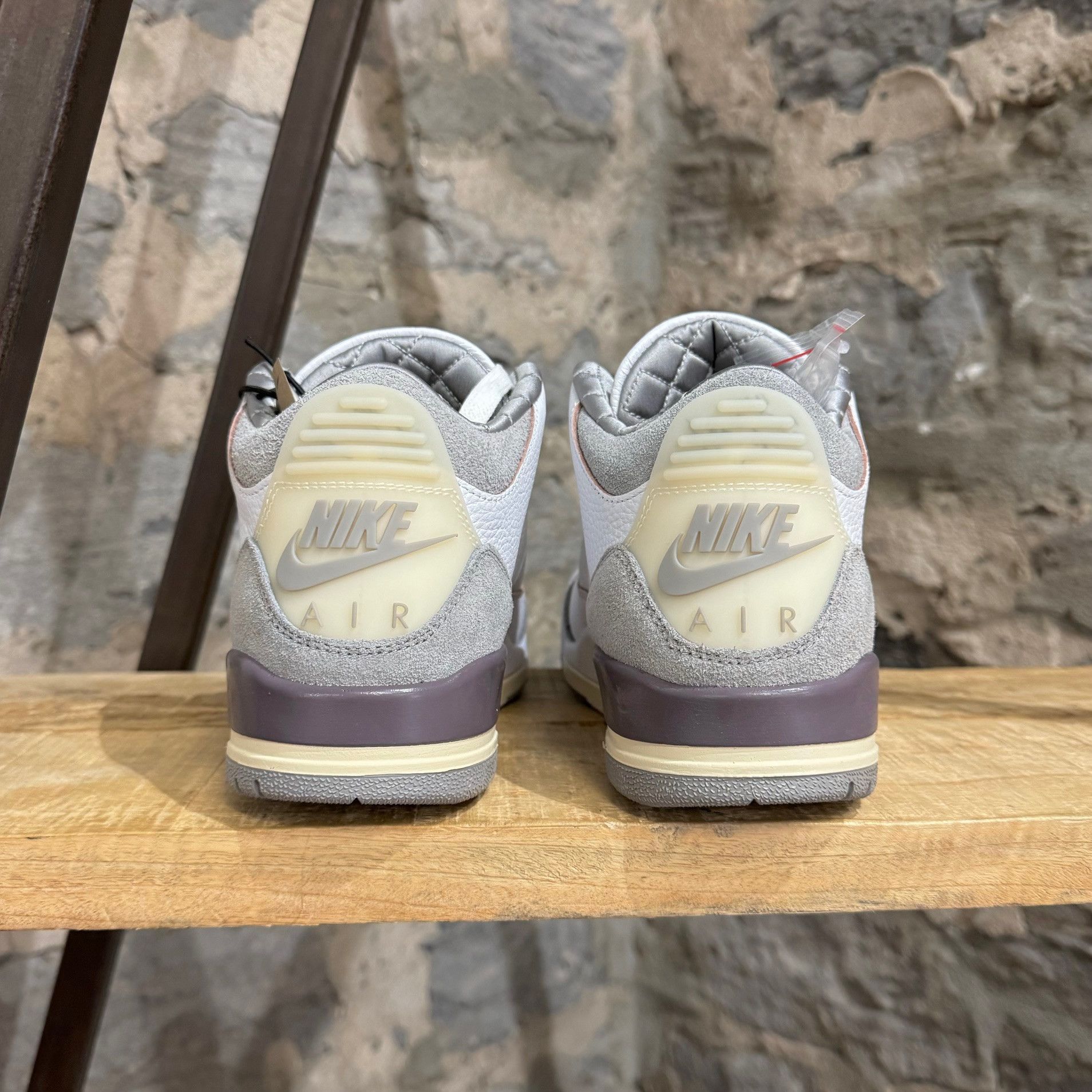 Nike Nike Air Jordan 3 Retro SP White Grey Sneakers Size US 9 / IT 39 - 4 Thumbnail