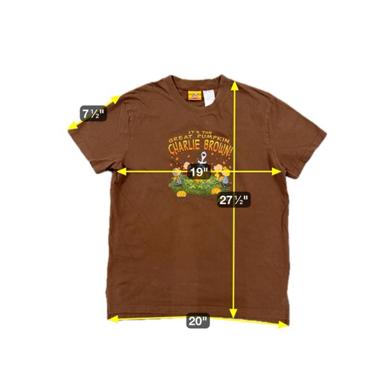 Peanuts Vtg Peanuts Great Pumpkin Charlie Brown T-Shirt - M Size US M / EU 48-50 / 2 - 5 Thumbnail