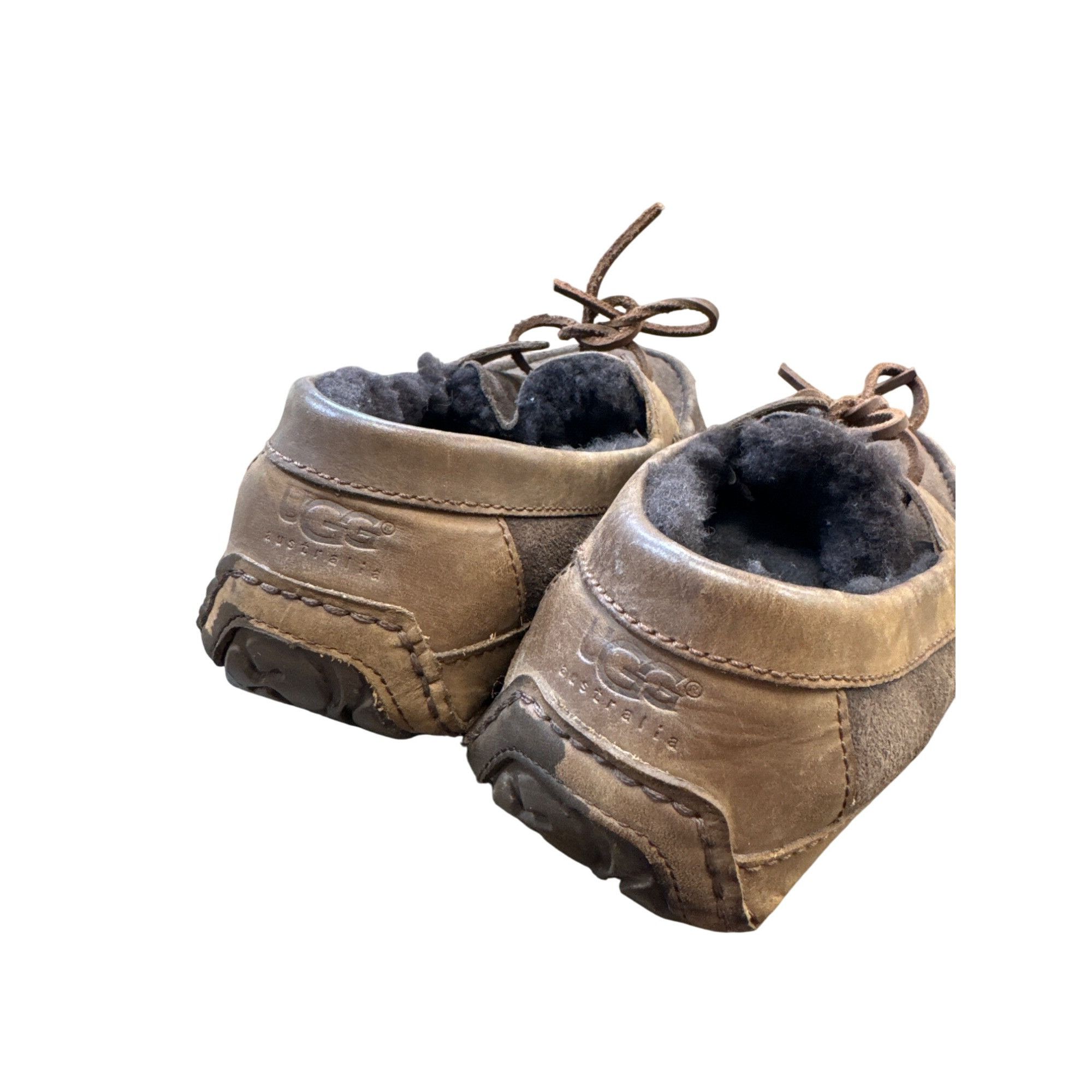 Ugg UGG Mens Brown Suede Moccasins Size 8 SKU 6905 Size US 8 / EU 41 - 6 Thumbnail