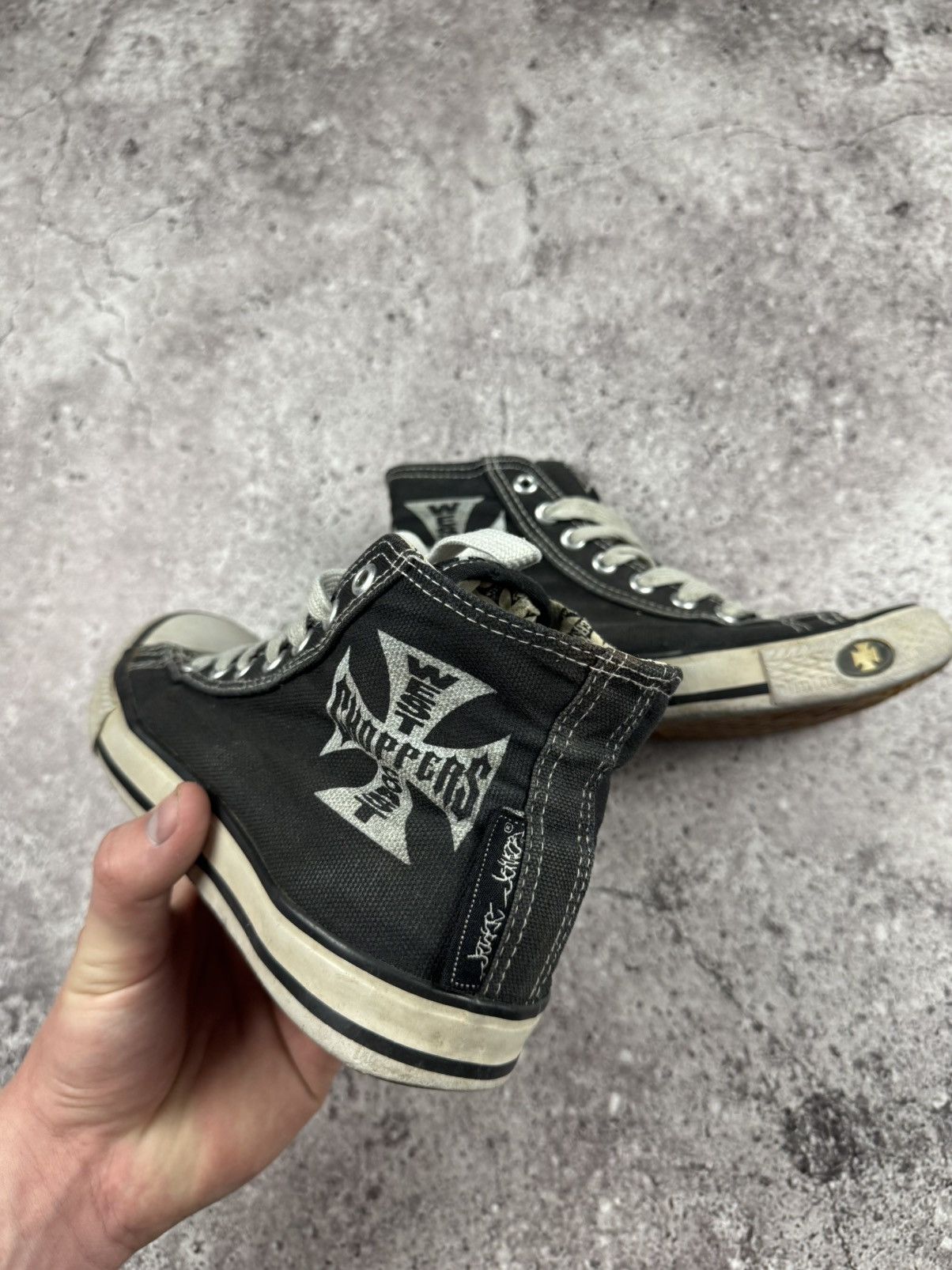 West Coast Choppers Vintage West Coast Choppers Sneakers Shoes y2k 90s Size 36 Size US 4 / IT 34 - 13 Thumbnail