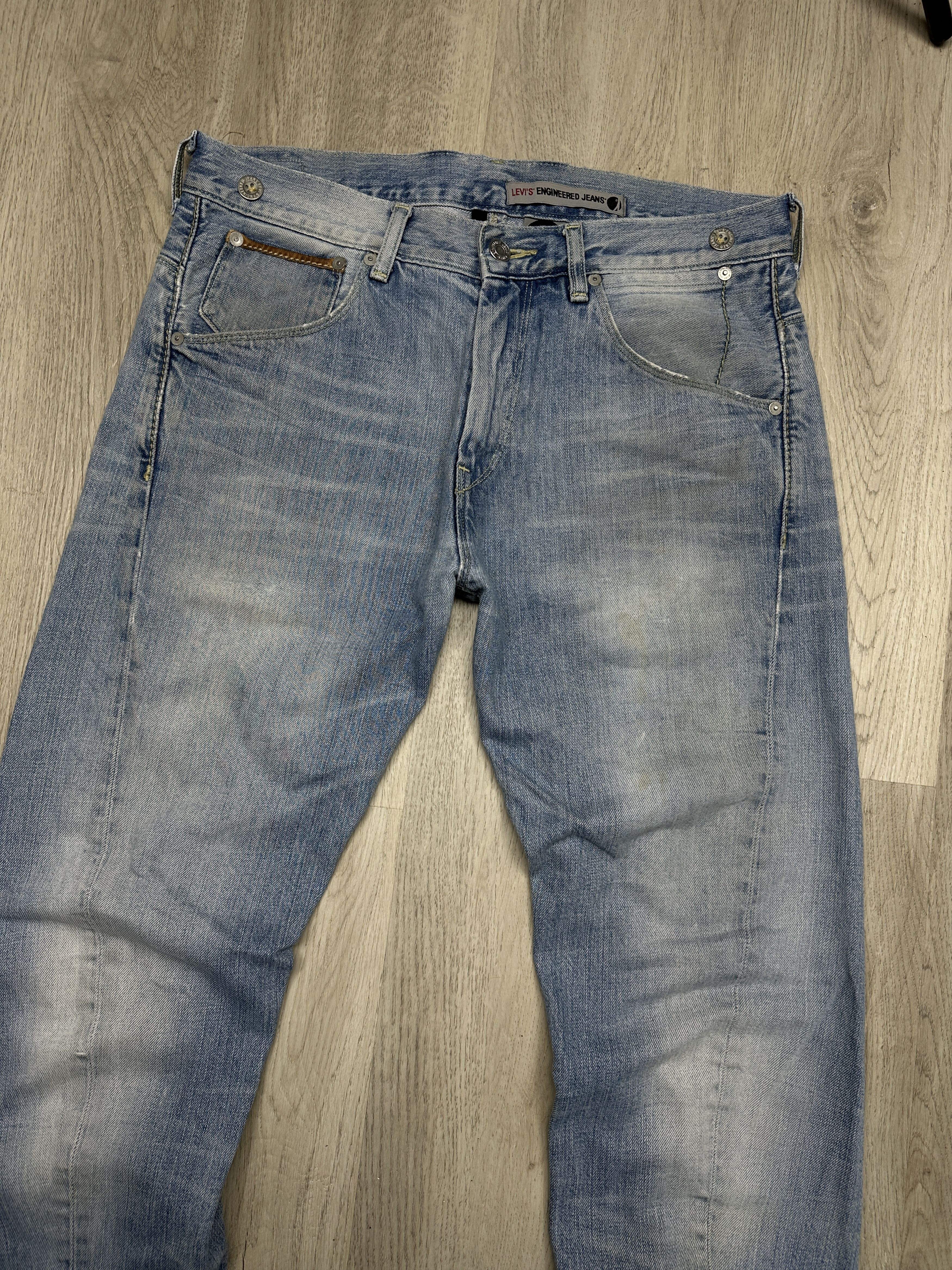 Levi's Levi's Engineered Mens Denim Pants Jeans Size US 32 / EU 48 - 7 Thumbnail