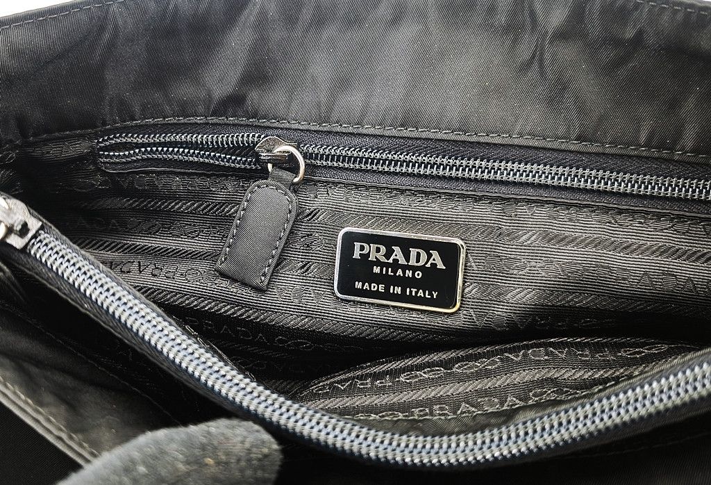 Prada authentic PRADA nylon hard handle hand carry bag Size ONE SIZE - 2 Thumbnail