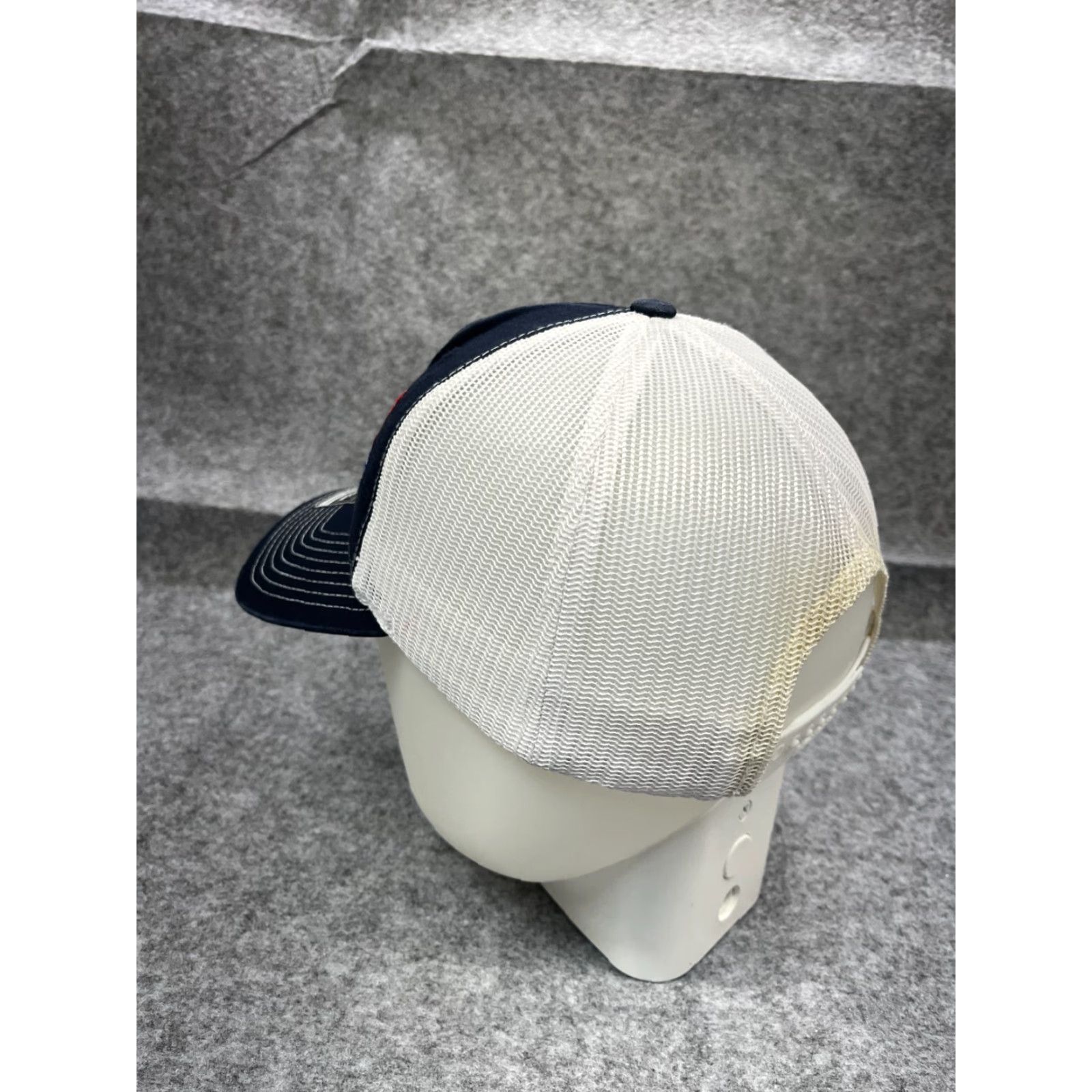 Vintage Richardson Hat Cap Trucker Adult Blue One Size Cotton Polyester Twill Size ONE SIZE - 5 Thumbnail