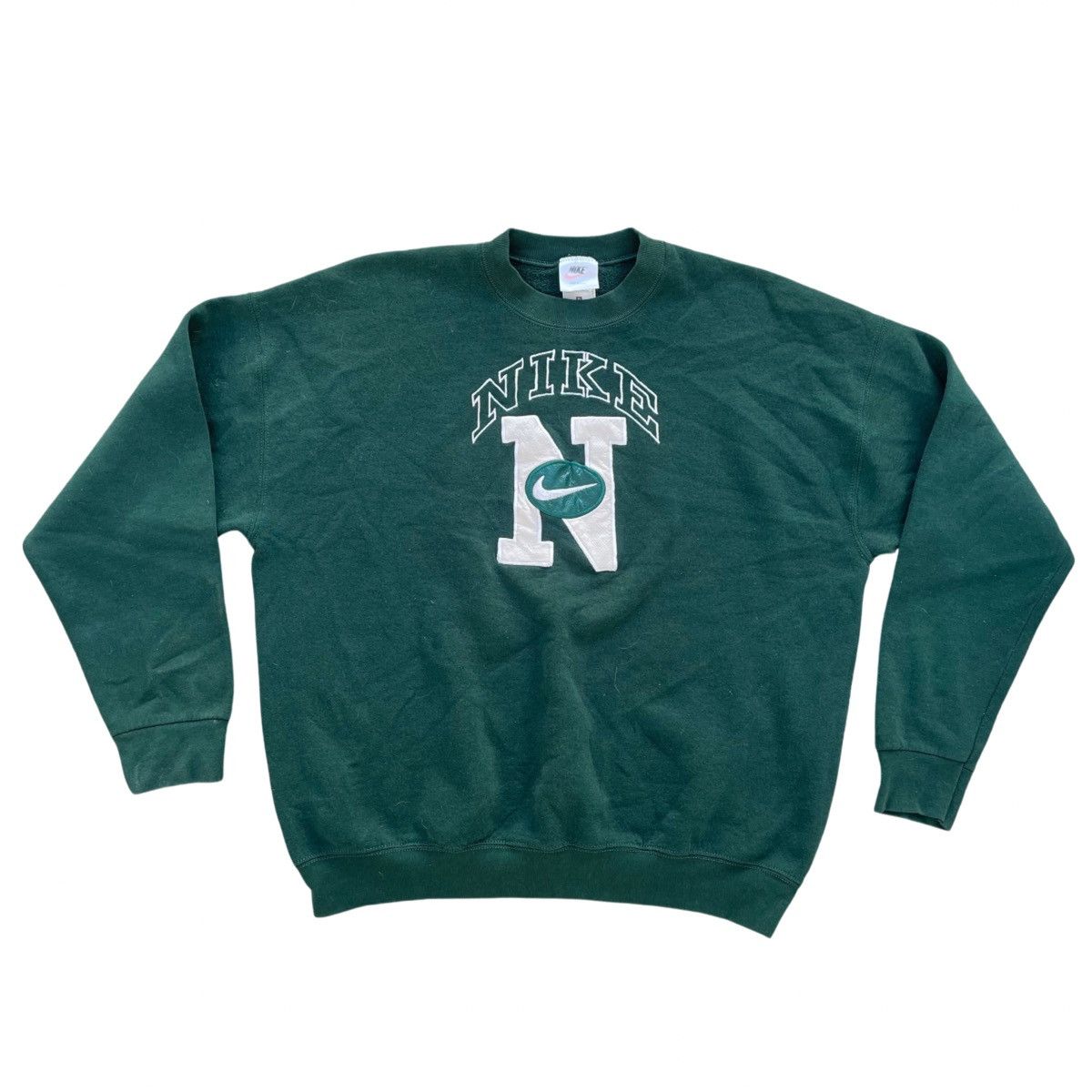 Nike × Vintage Vintage Nike 90s Crewneck Sweater Size XL Made in USA Gator Size US XL / EU 56 / 4 - 1 Thumbnail