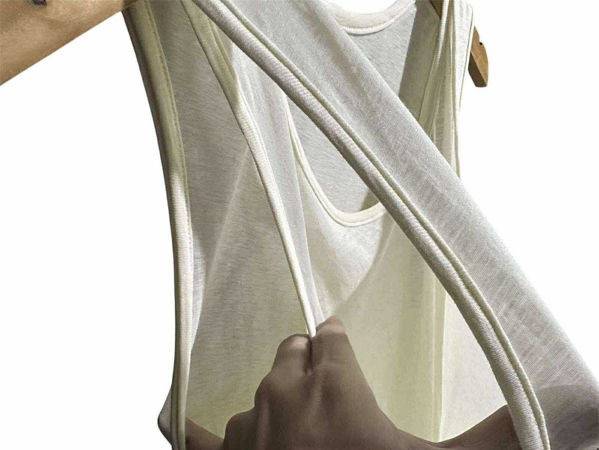 If Six Was Nine 🔥Y2K Archived Kiminori Morishita Double Layer Tank Top Size US S / EU 44-46 / 1 - 5 Thumbnail