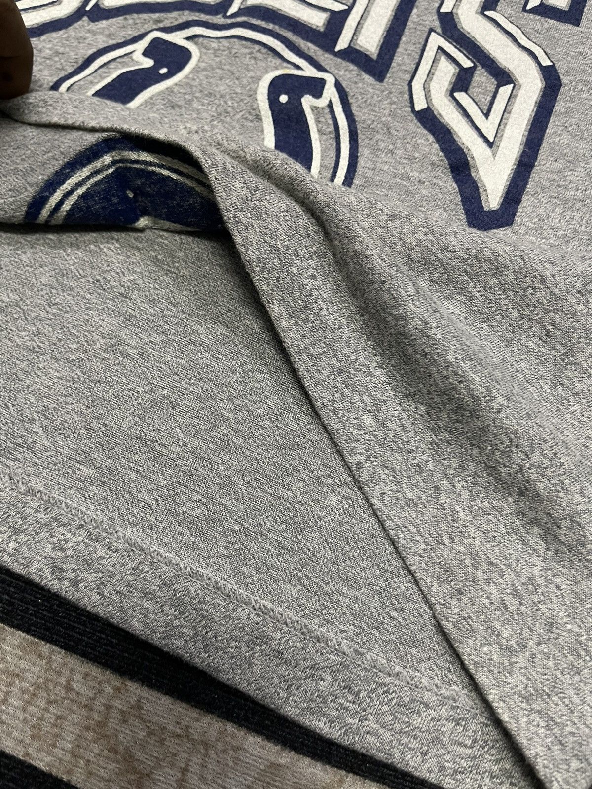 Logo 7 80s INDIANAPOLIS COLTS LOGO 7 SINGLE STITCH TSHIRT L CROP Size L / US 10 / IT 46 - 10 Thumbnail