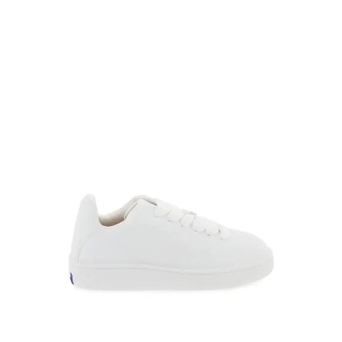 o1s22i1n0424 Leather Sneaker Box in White
