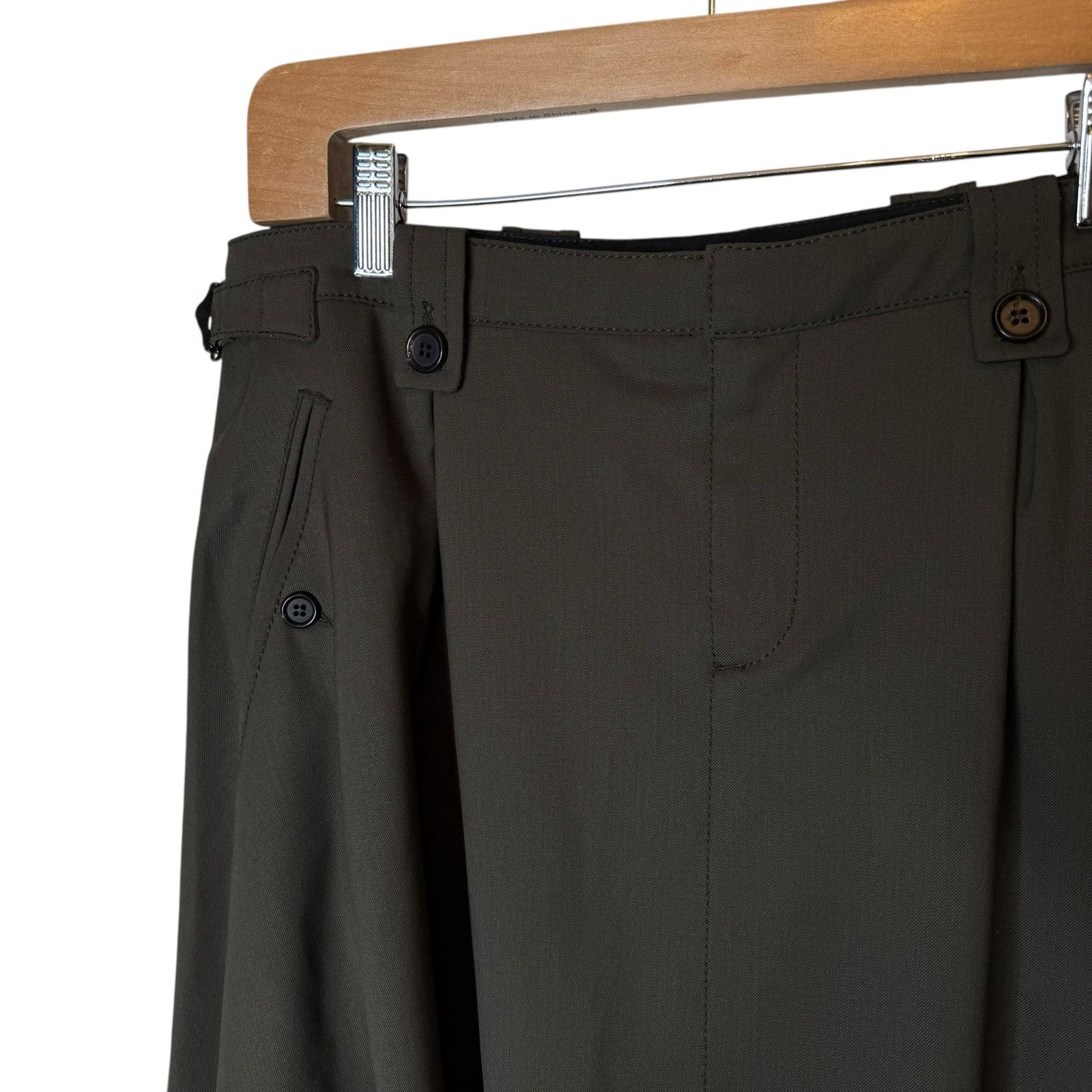 Prada Prada Sport Vintage Wool Blend Skirt size 42 Size 28" / US 6 / IT 42 - 2 Thumbnail