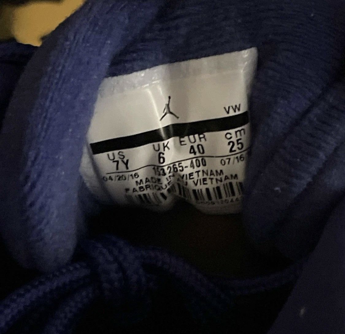 Jordan Brand Air Jordan 12 Retro BG ‘Deep Royal’ Size US 7 / EU 40 - 6 Thumbnail