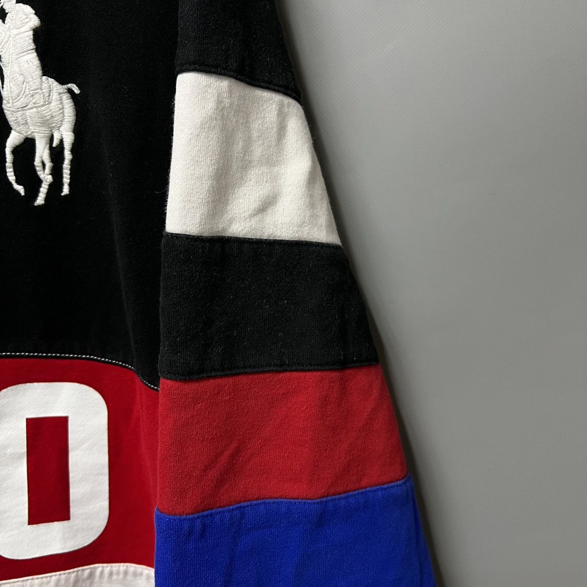 Polo Ralph Lauren Polo Ralph Lauren Big Pony USA Flag Rugby Shirt #10 Limited Size US XL / EU 56 / 4 - 11 Thumbnail