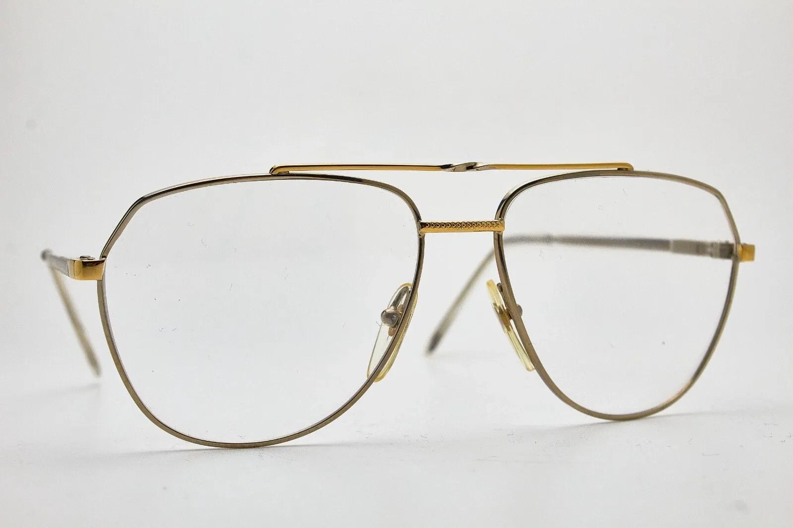 Other FILOS quiet luxury 80s oversized gold thin metal specs Size ONE SIZE - 5 Thumbnail